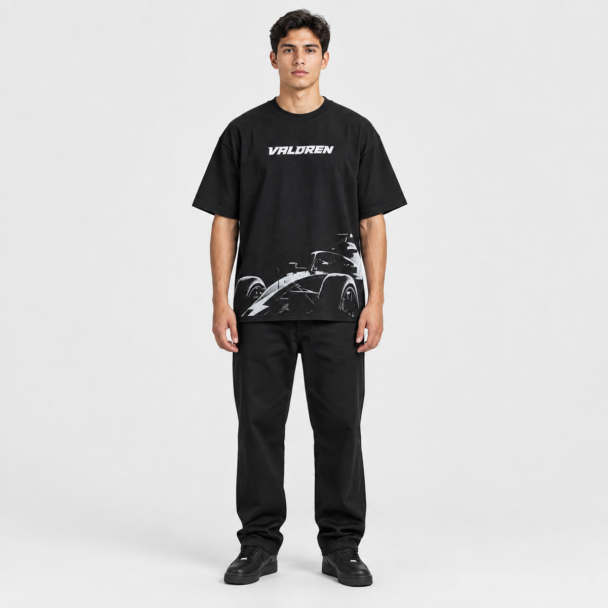 Playera Valdren F1 Black
