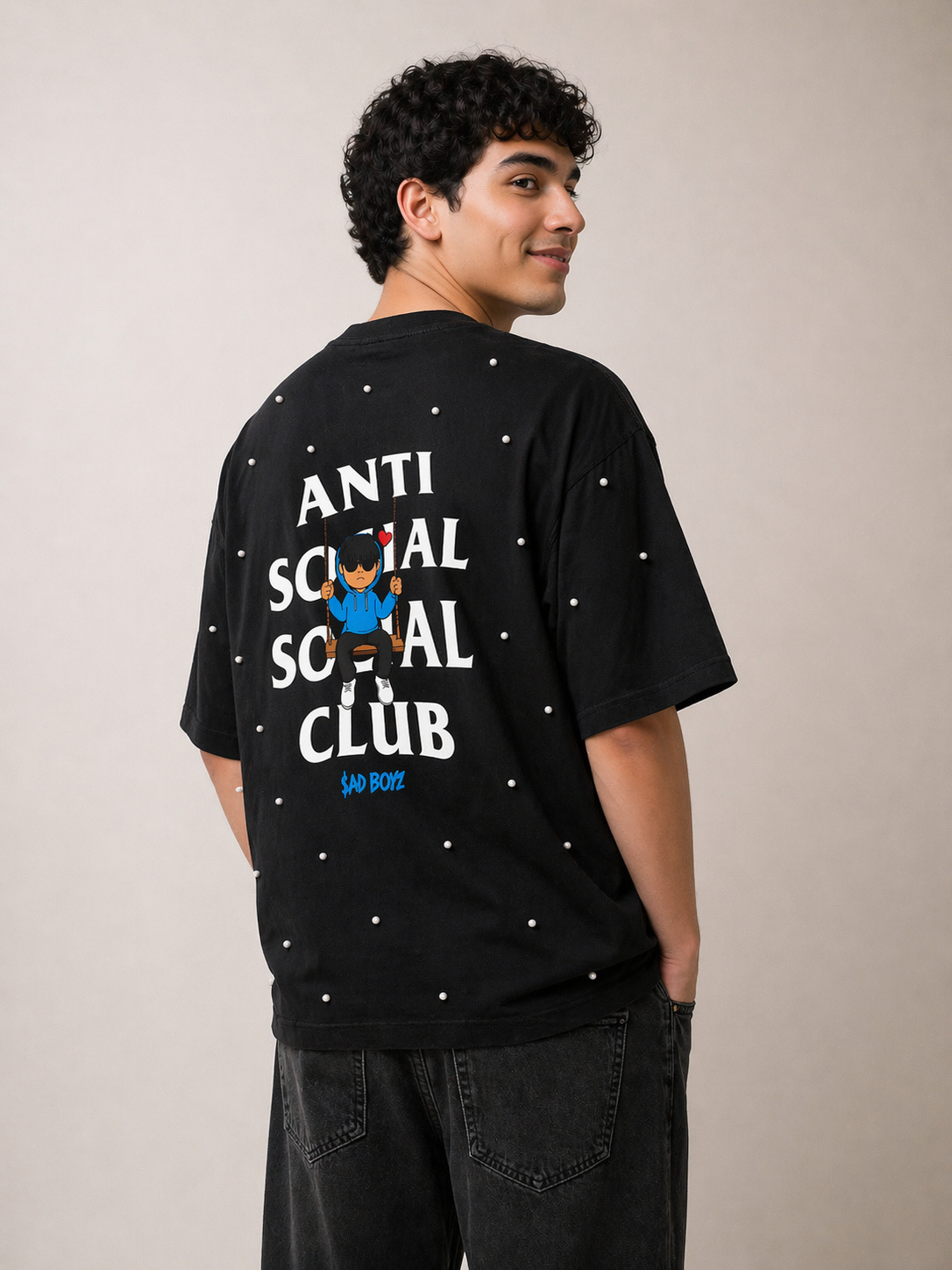 Playera Antisocial Sad Boys