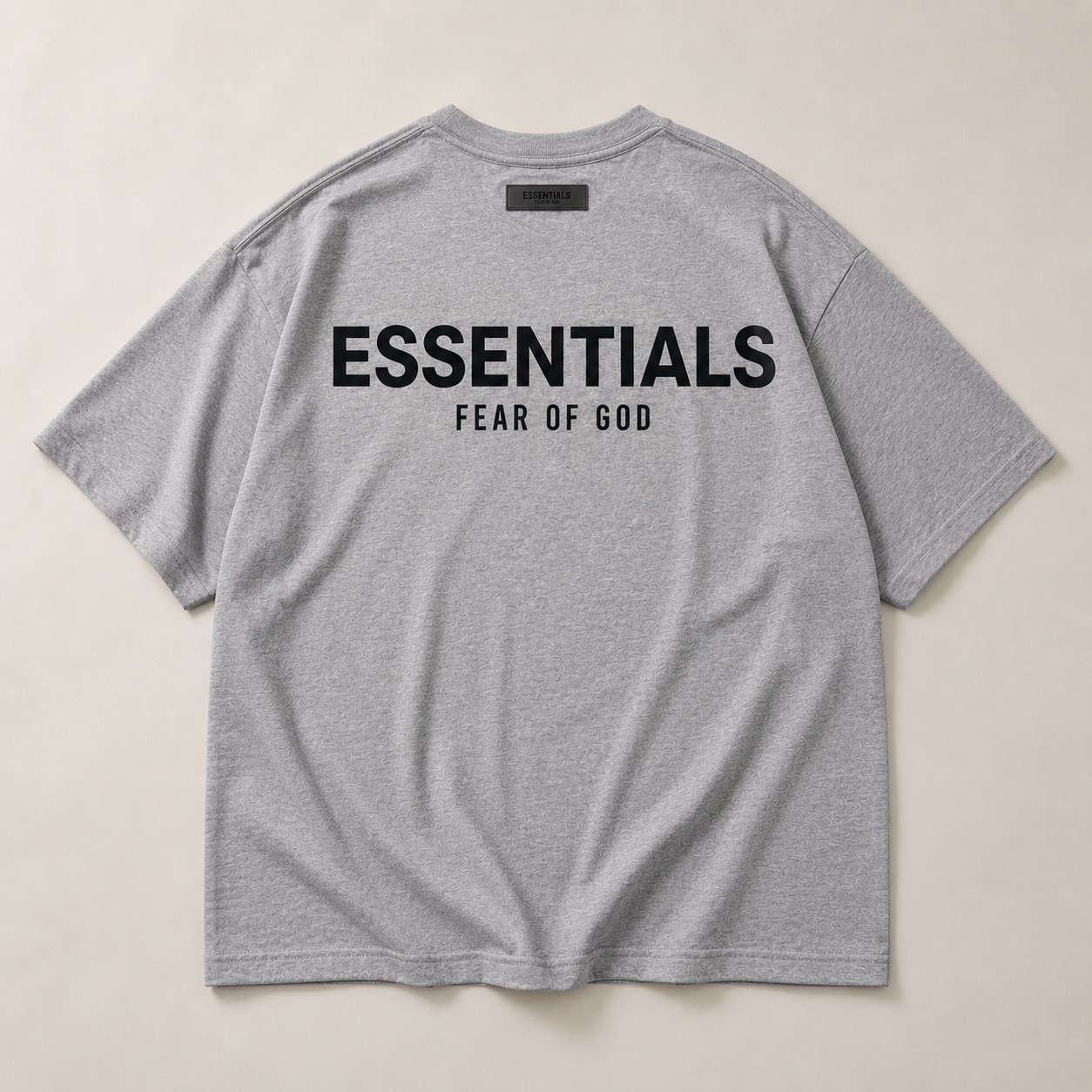 Playera Essentials Gris