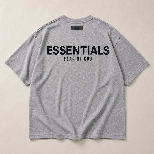 Playera Essentials Gris