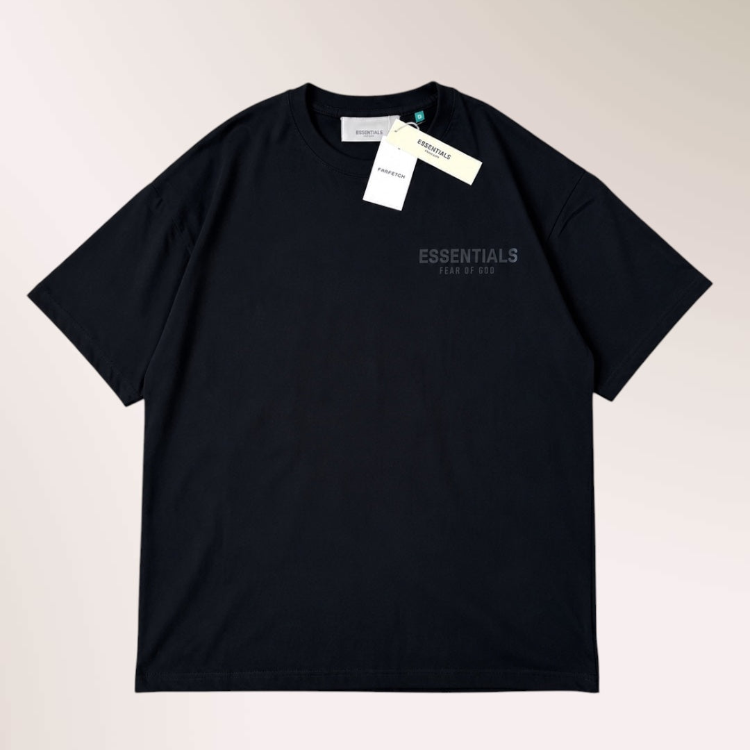 Playera Essentials total black