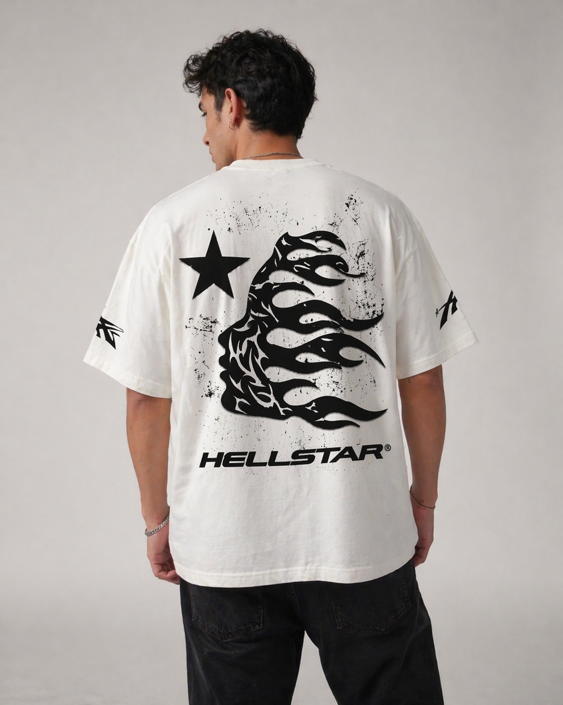 Playera Blanca HellStar