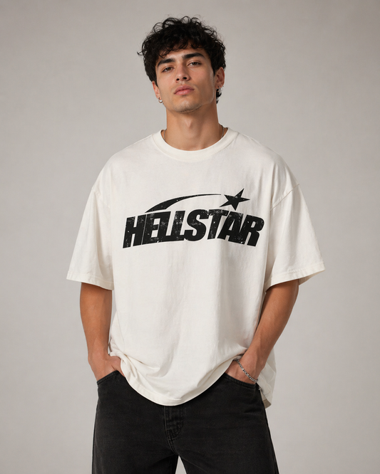Playera Blanca HellStar