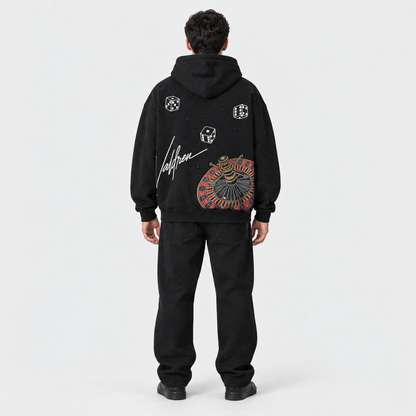 Zip Hoddie Valdren-Poker