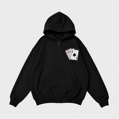 Zip Hoddie Valdren-Poker