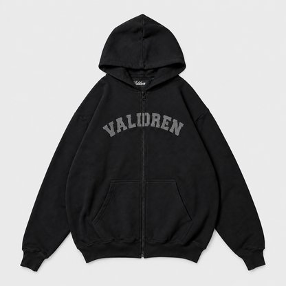Zip Hoddie Gamuza Valdren