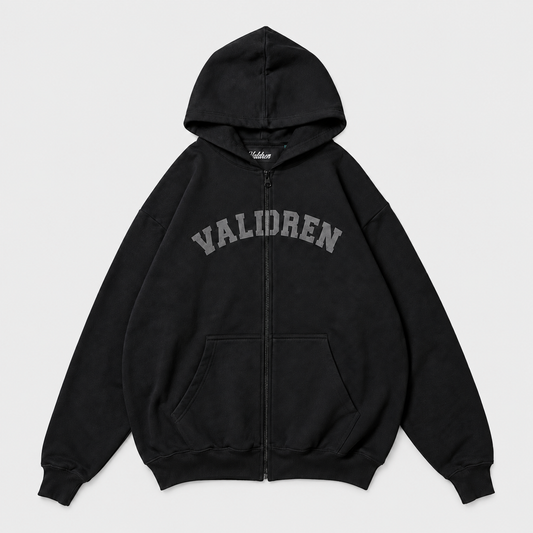 Zip Hoddie Gamuza Valdren