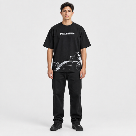 Playera Valdren F1 Black